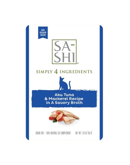 Sha-Shi Tuna Mackerel 1.76oz. 8 Pouches (Case of 6)
