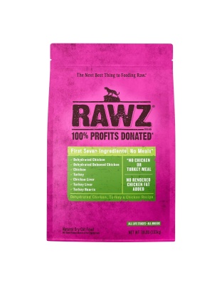 Rawz Cat Chicken Turkey 7.8Lb Meal Free