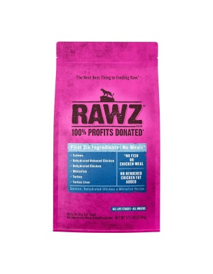 Rawz Cat Salmon Chicken Whitefish 1.75 Lb Meal Free