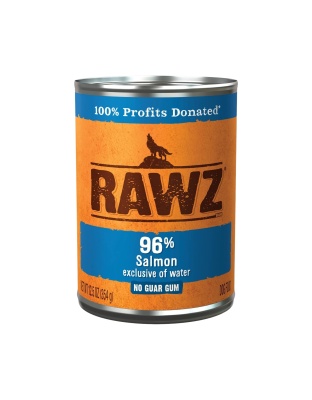 Rawz Dog 96% Salmon 12.5oz. Pate (Case of 12)