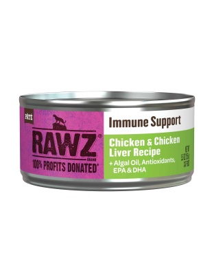 Rawz Immune Cat 5.5oz.Chicken Chicken Liver Pate (Case of 24)