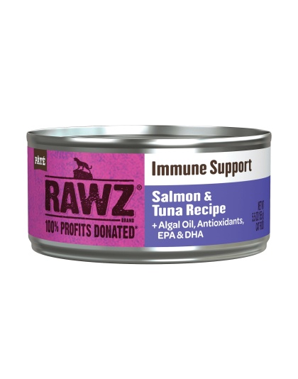 Rawz Immune Cat 5.5oz. Salmon Tuna Pate (Case of 24)