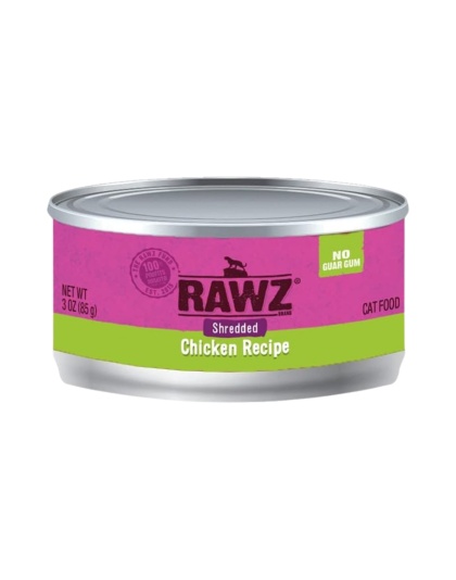 Rawz Cat Shredded Chicken 3oz. (Case of 18)