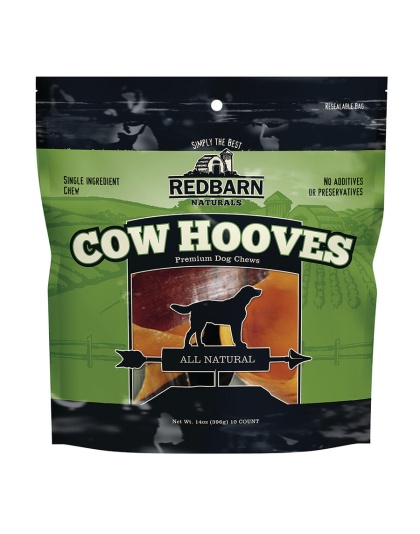 Redbarn Pet Products Cow Hooves Dog Chews 1ea/4 in, 10 pk