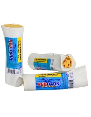 Redbarn Pet Products Filled Bone Dog Treat Cheese & Bacon 1ea/5 oz, LG