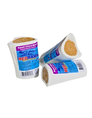 Redbarn Pet Products Filled Bone Dog Treat Peanut Butter 1ea/10 in, LG