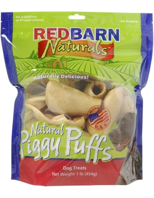 Redbarn Pet Products Naturals Piggy Puffs Dog Treat 1ea/1 lb