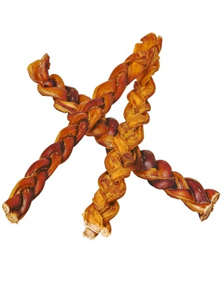Redbarn Pet Products Braided Bully Stick Dog Treat 25ea/12 in, 25 ct