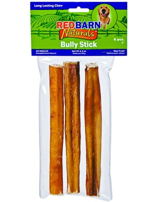 Redbarn Pet Products Bully Stick Dog Treat 1ea/7 in, 3 pk