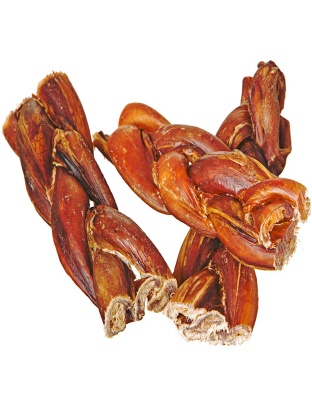 Redbarn Pet Products Braided Bully Stick Dog Treat 30ea/5 in, 30 ct