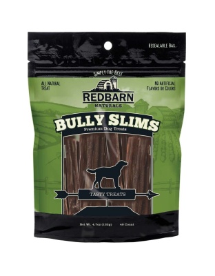 Redbarn Pet Products Bully Slims Dog Treat 1ea/4.7 oz, 40 ct