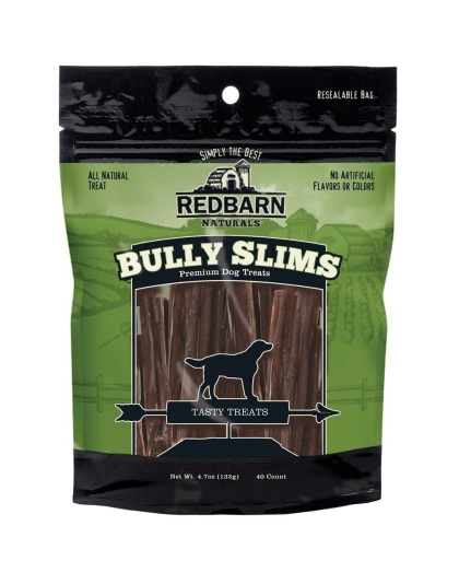 Redbarn Pet Products Bully Slims Dog Treat 1ea/4.7 oz, 40 ct