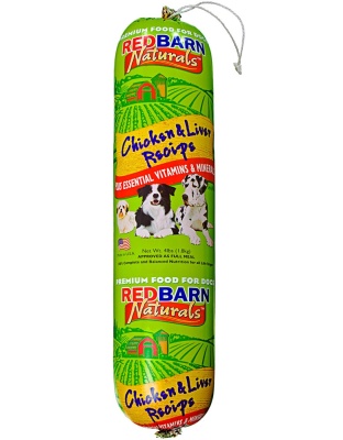 Redbarn Pet Products Dog Food Roll Chicken & Liver 1ea/4 lb