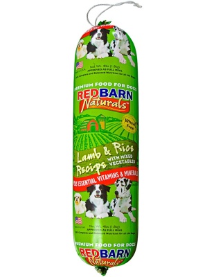Redbarn Pet Products Dog Food Roll Lamb & Rice 1ea/4 lb