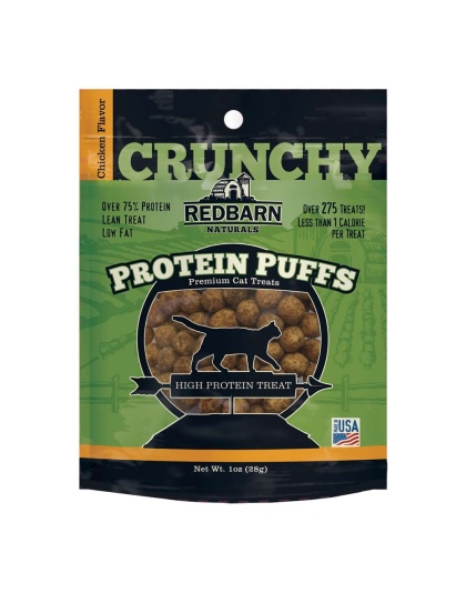 Redbarn Pet Products Protein Puffs Crunchy Cat Treats Chicken 1ea/1 oz