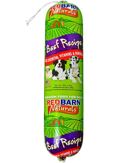 Redbarn Pet Products Dog Food Roll Beef 1ea/4 lb