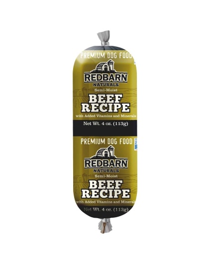 Redbarn Pet Products Dog Food Roll Beef 24ea/4 oz, 24 ct