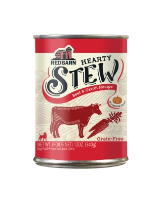 Redbarn Pet Products Hearty Stew All Life Stages Canned Dog Food Beef & Carrot, 12oz. (Case of 12)