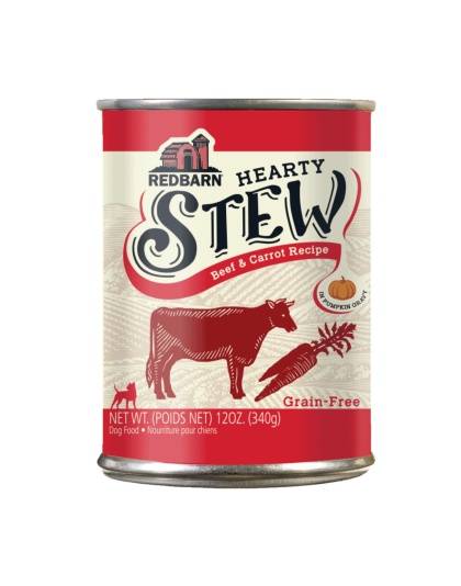 Redbarn Pet Products Hearty Stew All Life Stages Canned Dog Food Beef & Carrot, 12oz. (Case of 12)