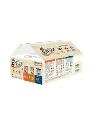 Redbarn Pet Products Hearty Stew All Life Stages Canned Dog Food Variety Pack, 12oz. (Case of 12)