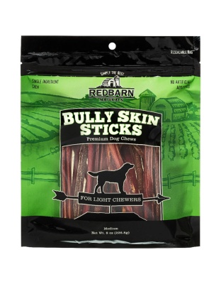 Redbarn Pet Products Bully Skin Sticks Dog Treat 1ea/8 oz