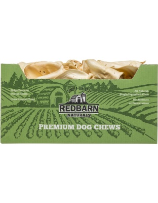 Redbarn Pet Products Cow Ears Dog Chew Bulk Box 1ea/100 ct