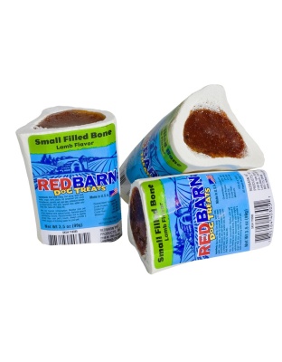Redbarn Pet Products Filled Bone Dog Treat Lamb 1ea/3.5 oz, SM