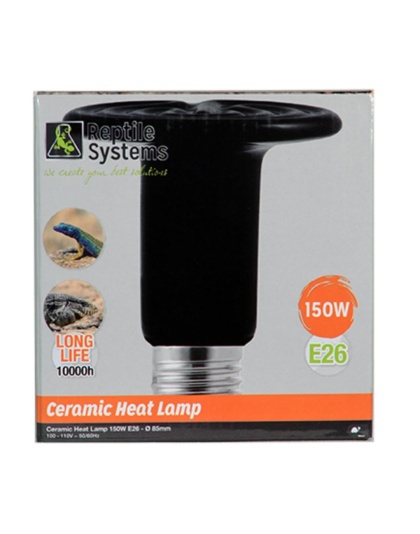 Reptile Systems Ceramic Heat Emitter Black 1ea/150 W