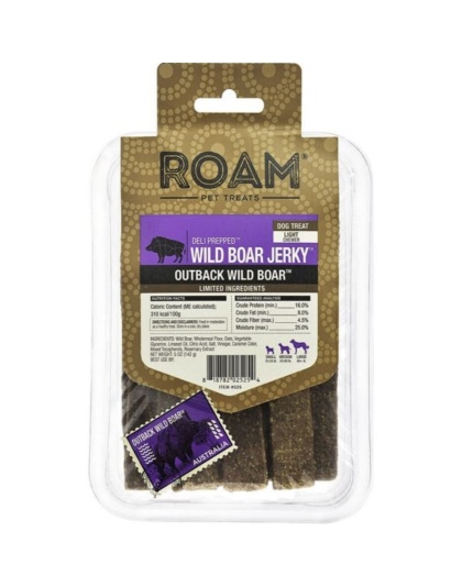 Roam Deli Prepped Wild Boar Jerky Wild Boar