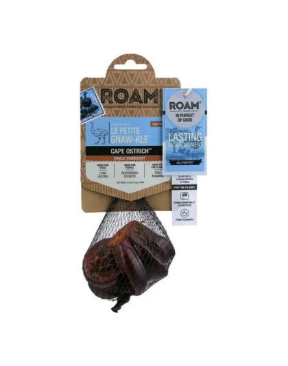Roam Flavor Rich Le Petite Gnaw-Kle Ostrich 2 Pk