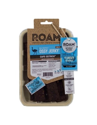 Roam Deli Prepped Ossy Jerky Ostrich 5oz.