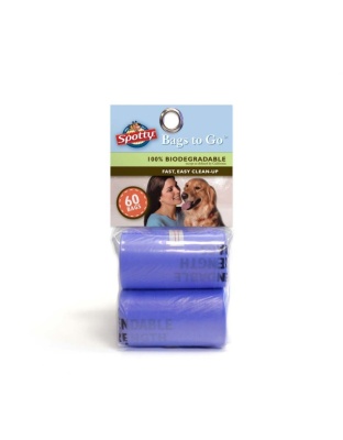 Royal Pet Rolled Doggy Pick Up Refill Bags Blue 1ea/60 ct