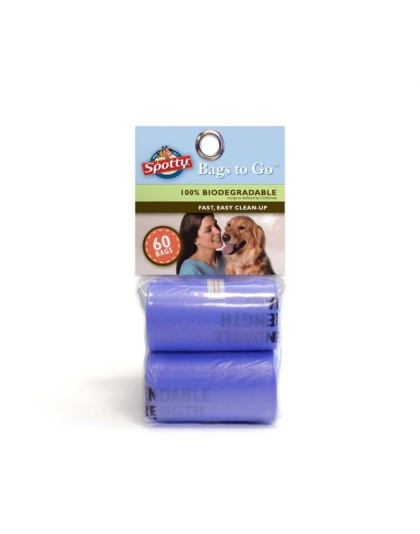 Royal Pet Rolled Doggy Pick Up Refill Bags Blue 1ea/60 ct