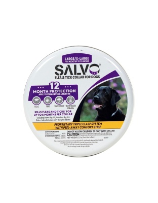 Salvo Flea And Tick Collar For Dogs Large-2 Pk