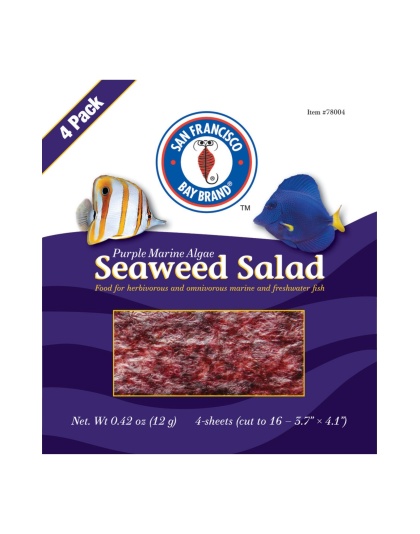 San Francisco Bay Brand Purple Marine Algae Seaweed Salad 1ea/4 pk