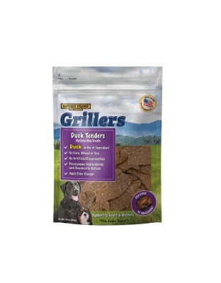 Savory Prime Grillers Jerky Tenders Dog Treats Duck 1ea/16 oz