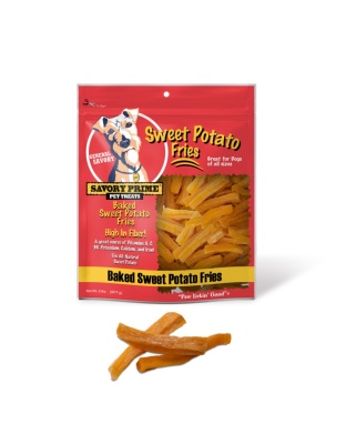 Savory Prime Baked Sweet Potato Fries Dog Treat /32oz.  (2 pack)