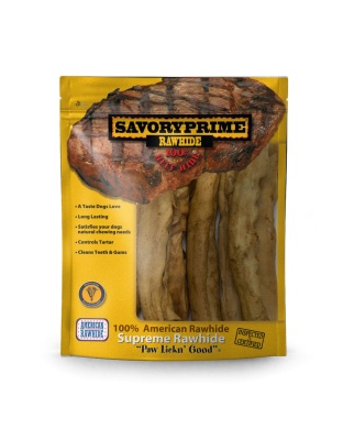 Savory Prime Supreme Rawhide Retriever Roll Chicken 1ea/4.8 oz, 7 pk