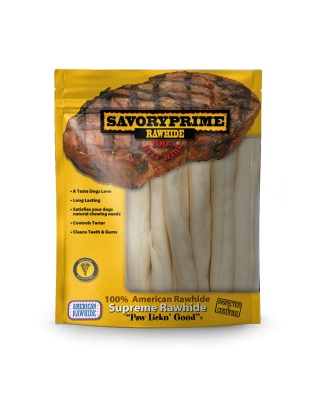Savory Prime Supreme Rawhide Retriever Roll Natural 1ea/4.8 oz, 7 pk