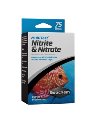 Seachem Laboratories MultiTest Nitrite and Nitrate Test Kit 1ea