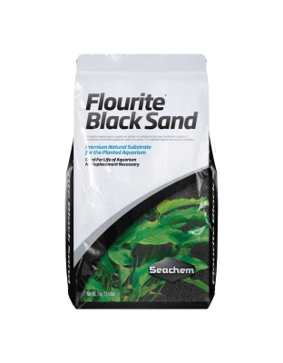Seachem Laboratories Flourite Planted Aquarium Sand Black, 1ea/15.4 lb