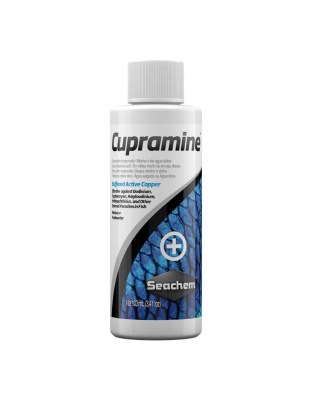 Seachem Laboratories Cupramine Copper Treatment 1ea/3.4 fl. oz.