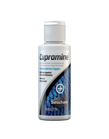 Seachem Laboratories Cupramine Copper Treatment 1ea/1.7 fl. oz.