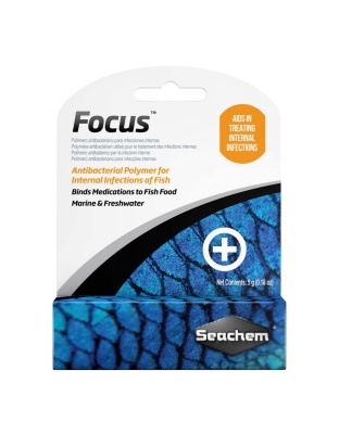 Seachem Laboratories Focus Antibacterial Polymer 1ea/0.2 oz.
