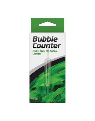 Seachem Laboratories Glass Bubble Counter Clear, 1ea/17 mm