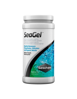 Seachem Laboratories SeaGel Phosphate, Silicate, and Organic Waster Remover 1ea/250 ml