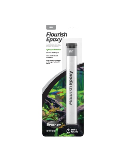 Seachem Laboratories Flourish Epoxy Gray, 1ea/4 oz.