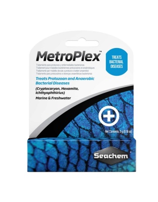 Seachem Laboratories MetroPlex Parasitic and Bacterial Treatment 1ea/0.2 oz.