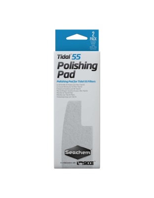 Seachem Laboratories Tidal Polishing Pad For Tidal 55 Filters, White, 1ea/2 pk