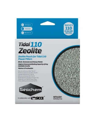 Seachem Laboratories Tidal Zeolite Ammonia and Heavy Metals Binding Media 1ea/375 ml